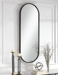 Piero Oval Full Length Mirror -Furniture Store 09843 A