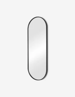Piero Oval Full Length Mirror -Furniture Store 09843 A1 ANGLE