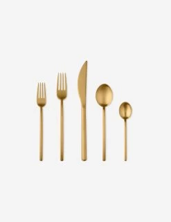 Due Flatware 5-Piece Set By Mepra -Furniture Store 108022020