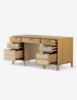 Verna Executive Desk -Furniture Store 227748 001 OPN 2