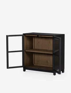 Carly Small Curio Cabinet -Furniture Store 227825 001 OPN 1 1