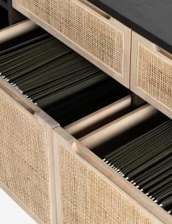 Margot Modular Desk With Filing Sideboard -Furniture Store 230208 002 det 1