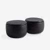 Diem Salt Jar (Set Of 2)