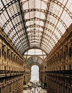 Galleria Vittorio Emanuele II Photography Print By Slim Aarons -Furniture Store 235525 001 DET 2