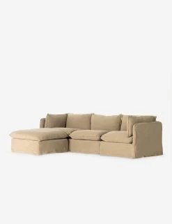 Costello Slipcover Sofa With Ottoman -Furniture Store 235827 007 PRM 1