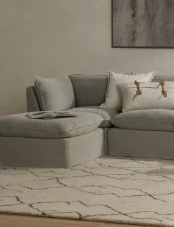 Costello Slipcover Sofa With Ottoman -Furniture Store 235827 009 ESS 1