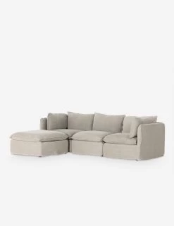 Costello Slipcover Sofa With Ottoman -Furniture Store 235827 009 PRM 1