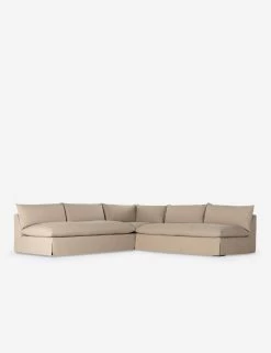 Decima Slipcover Sectional Sofa