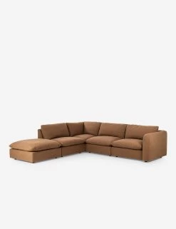 Verbena 4-Piece Sectional Sofa With Ottoman -Furniture Store 239341 002 PRM 1