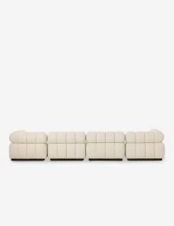 Tomasso Sectional Sofa With Ottoman -Furniture Store 241255 001 BCK 1