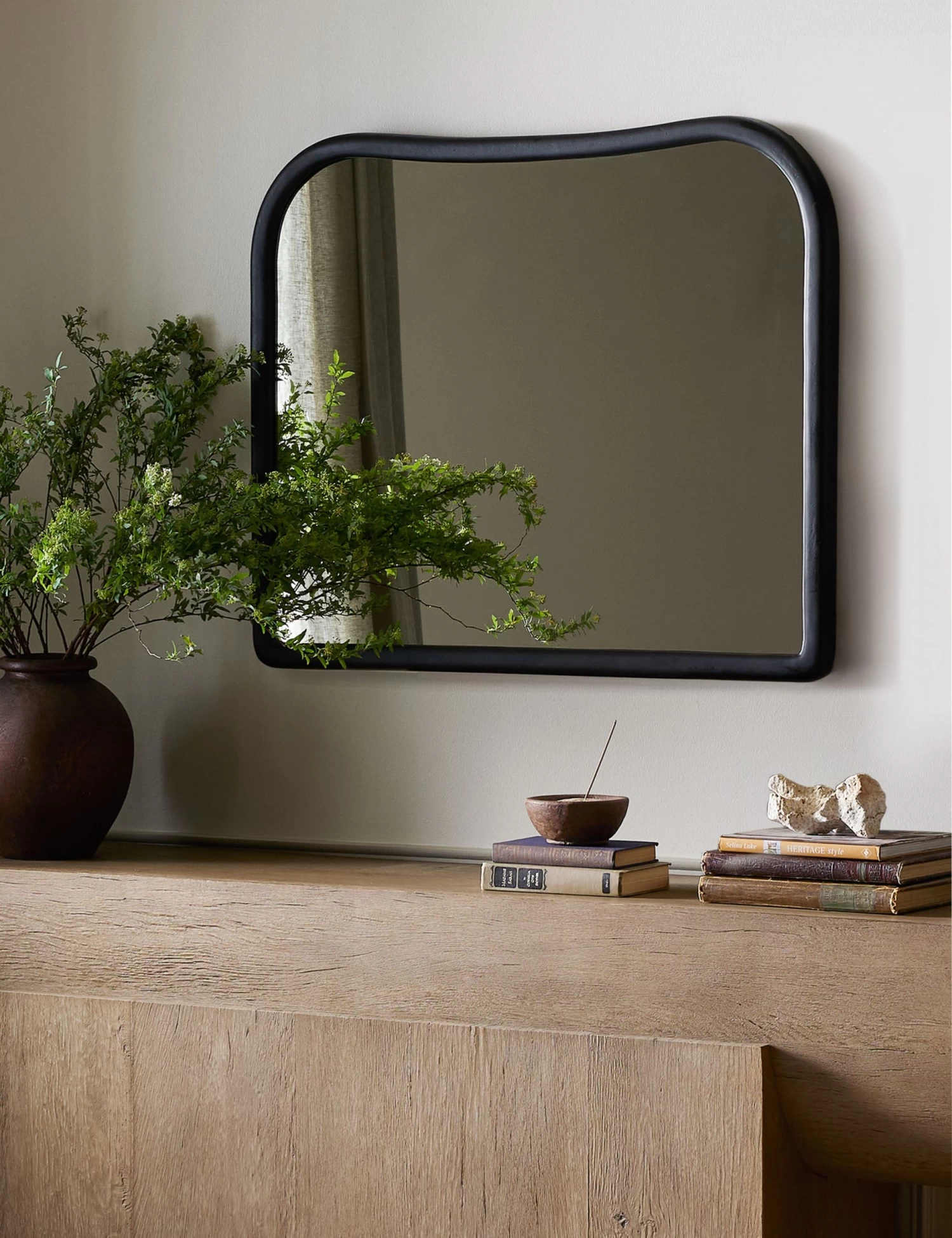 Patz Mantel Mirror By Amber Lewis X Four Hands 1 Patz Mantel Mirror By Amber Lewis X Four Hands