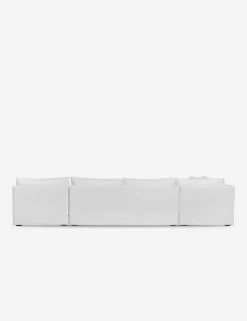 Winona Armless Corner Sectional Sofa -Furniture Store 34 WinonaArmless5PieceCornerSectional WhitePerformance 12850 2