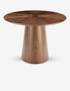 Beth Oval Dining Table, Brown -Furniture Store 38666WAL KIT 03