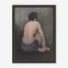 Nude Back Study Wall Art By Ryan Brown