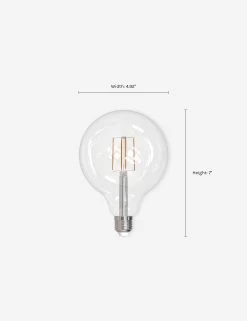 G40 LED Filament Bulb (Set Of 2) -Furniture Store 861573 7
