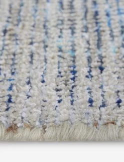 Beech Handwoven Wool-Blend Rug -Furniture Store 879R8108BLU000C50 9