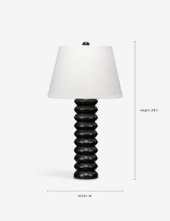 Delacourt Table Lamp -Furniture Store 9ABACUSTLBK 2
