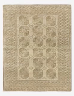 Vintage Turkish Hand-Knotted Wool Rug No. 444, 7'5" X 9'10"