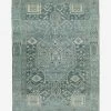 Vintage Turkish Hand-Knotted Wool Rug No. 451, 4'3" X 6'8"