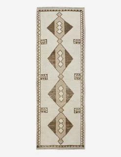 Vintage Turkish Hand-Knotted Wool Runner Rug No. 245, 3'3" X 10'4"