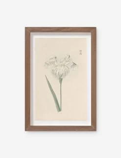 Vintage Japanese Iris No. 12 Wall Art By Miyoshi Manabu