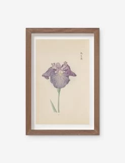Vintage Japanese Iris No. 29 Wall Art By Miyoshi Manabu