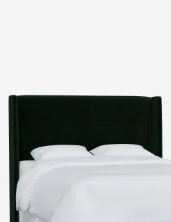 Adara Headboard -Furniture Store AdaraHeadboard EmeraldVelvet 431FMHRVLVEMR