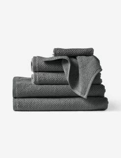 Air Weight Towel Set By Coyuchi -Furniture Store Airweight Towels B SP21SHADOW