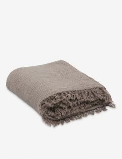 Alaia Cotton Bed Cover By House No. 23 -Furniture Store AlaiaBedCover Mushroom 1162