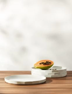 Alfresco Bamboo Dinner Plates (Set Of 4)