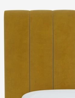 Aliyah Headboard -Furniture Store AliyahHeadboard CitronellaVelvet 3650TMNCCTRNLL 3