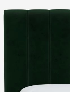 Aliyah Headboard -Furniture Store AliyahHeadboard EmeraldVelvet 3650TMHRVLVEMR 3