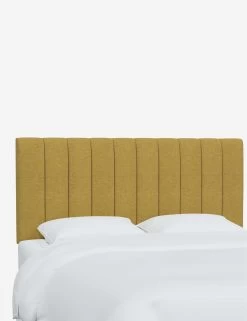 Aliyah Headboard -Furniture Store AliyahHeadboard GoldenLinen 3650TZMGLD