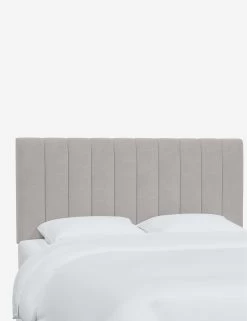 Aliyah Headboard -Furniture Store AliyahHeadboard MineralVelvet 3650TTTNMNR