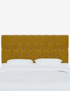 Amarise Headboard -Furniture Store AmariseHeadboard CitronellaVelvet 540TMNCCTRNLL 1