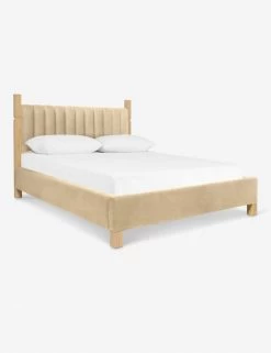 Ambleside Bed By Ginny Macdonald -Furniture Store Ambleside Bed 2 Brie Velvet