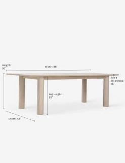 Arc Dining Table By Sun At Six 33 Arc Dining Table By Sun At Six -Furniture Store Arc629 110736 Nude 02 dim DIMS