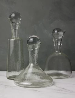 Gillmore Decanters (Set Of 3) By Arteriors -Furniture Store ArteriorsGillmoreDecanters Setof3 0307