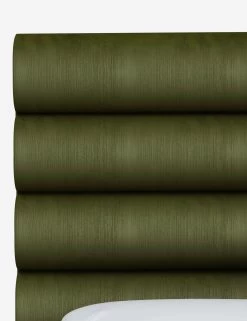 Bailee Headboard -Furniture Store BaileeHeadboard PineVelvet CHB0150MJSPN 3