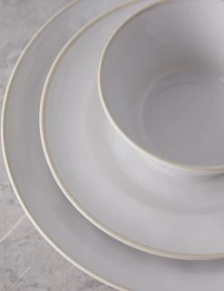 Beja Dinnnerware 18-Piece Set By Costa Nova -Furniture Store BejaDinnnerware18 PieceSetbyCostaNova Cream 15676