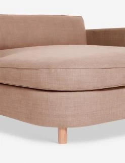 Belmont Media Lounger By Ginny Macdonald -Furniture Store BelmontMediaLounger Apricot Linen16591