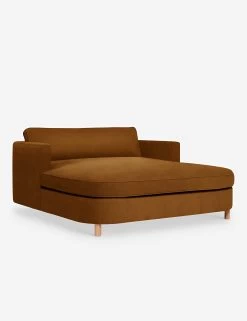 Belmont Media Lounger By Ginny Macdonald -Furniture Store BelmontMediaLounger Cognac Velvet16583
