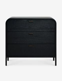 Brooke 3-Drawer Dresser 23 Brooke 3-Drawer Dresser -Furniture Store Brooke3 DrawerDresser Black A0654295 476