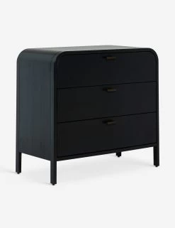 Brooke 3-Drawer Dresser 26 Brooke 3-Drawer Dresser -Furniture Store Brooke3 DrawerDresser Black A0654295 477