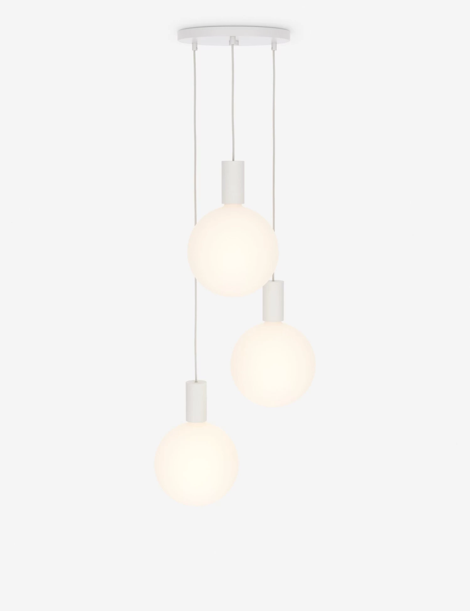 Alumina Triple Pendant Light By Tala 1 Alumina Triple Pendant Light By Tala