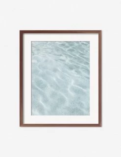 Byron Pool Photography Print By Carley Rudd -Furniture Store CarleyRuddByronPoolWalnutFrame