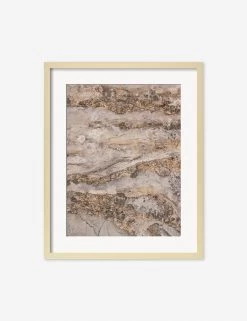 Desert Layers Photography Print By Carley Rudd -Furniture Store CarleyRuddDesertLayersNaturalFramedPrint