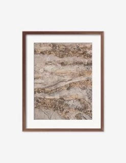 Desert Layers Photography Print By Carley Rudd -Furniture Store CarleyRuddDesertLayersWalnutFramedPrint