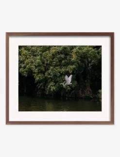 Lake Nicaragua Photography Print By Carley Rudd -Furniture Store CarleyRuddLakeNicaraguaWalnutFrame