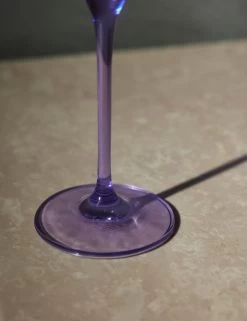 Champagne Coupes (Set Of 2) By Estelle Colored Glass -Furniture Store ChampagneCoupesbyEstelleColoredGlass Lavendar 13233 SITECROP